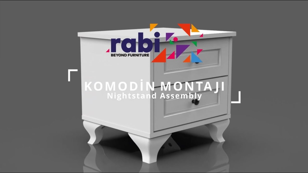 Rabi Mobilya Komodin Montaj Animasyonu (TR/ENG)