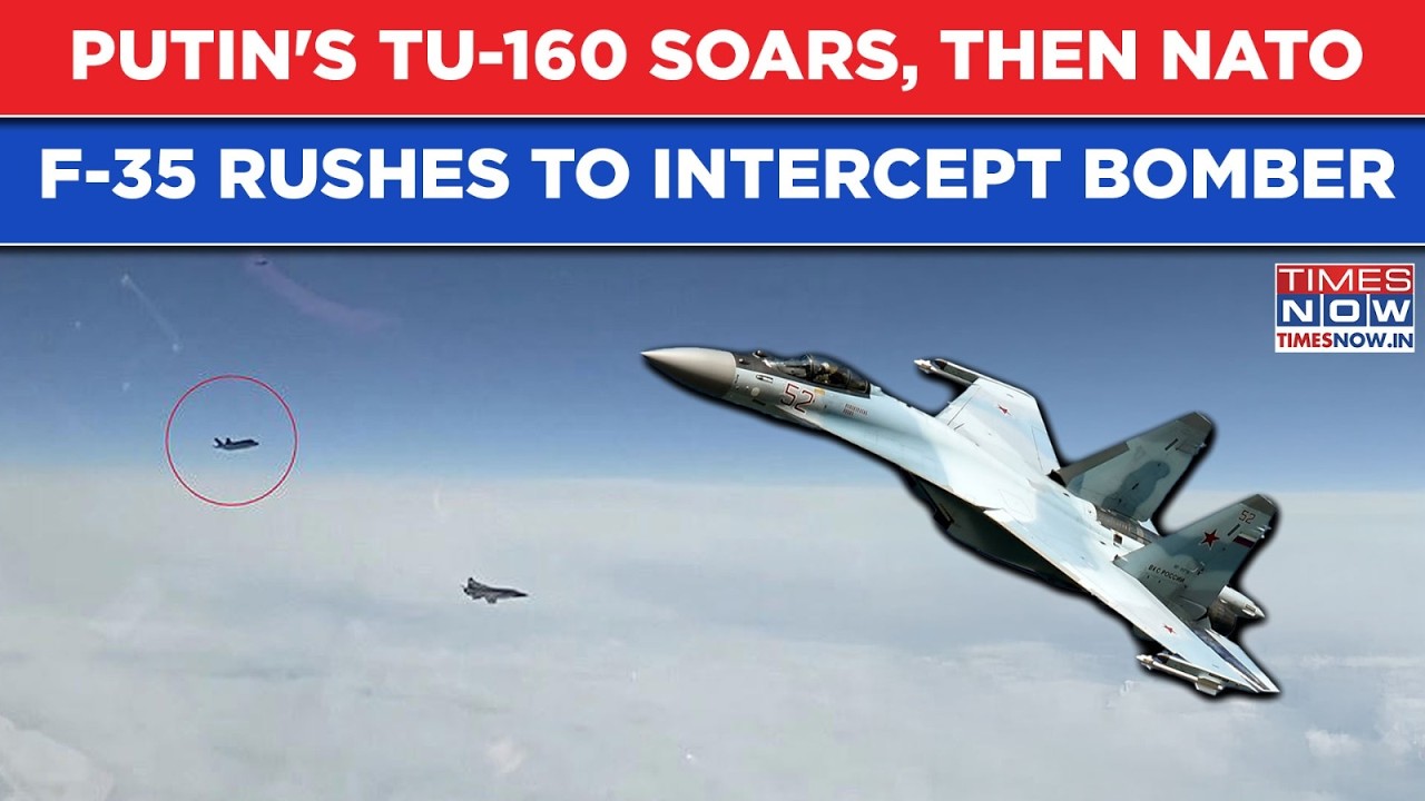 Putin's Tu-160 Bomber Soars, Then NATO F-35 Rushes To Intercept Russian Blackjack Over Norwegian Sea