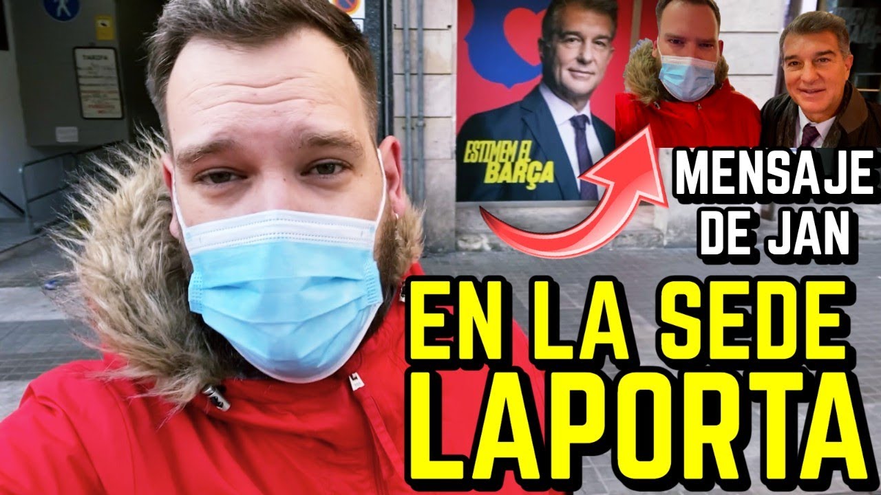 🎥 VOY A LA SEDE DE LAPORTA Y OS MANDA UN MENSAJE A TODOS LOS CULÉS · ELECCIONES BARÇA