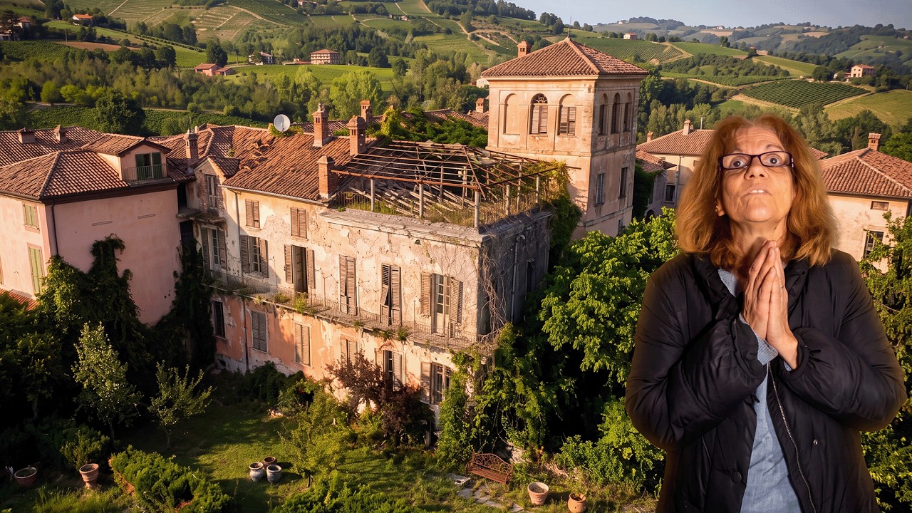 Help Carolina Save Her Ancient Abandoned Italian Palace!