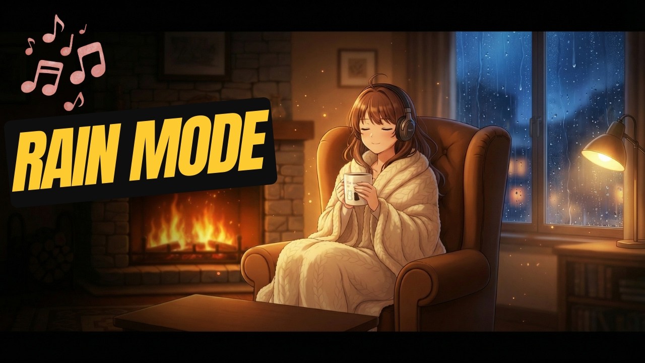 👉 Rainy Day Study Music 🌧️ Calm Lofi Beats for Deep Focus (50 Minutes)