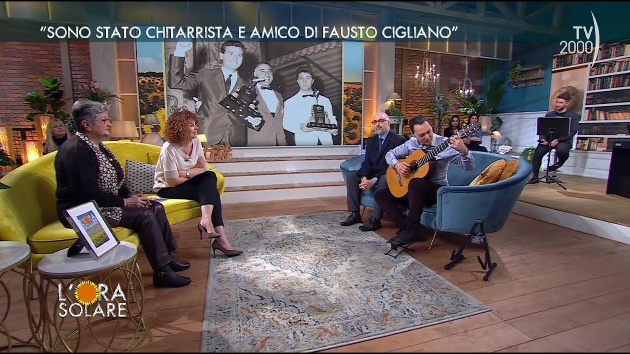 L'Ora Solare (TV2000) Fausto Cigliano, la voce e la chitarra della canzone napoletana
