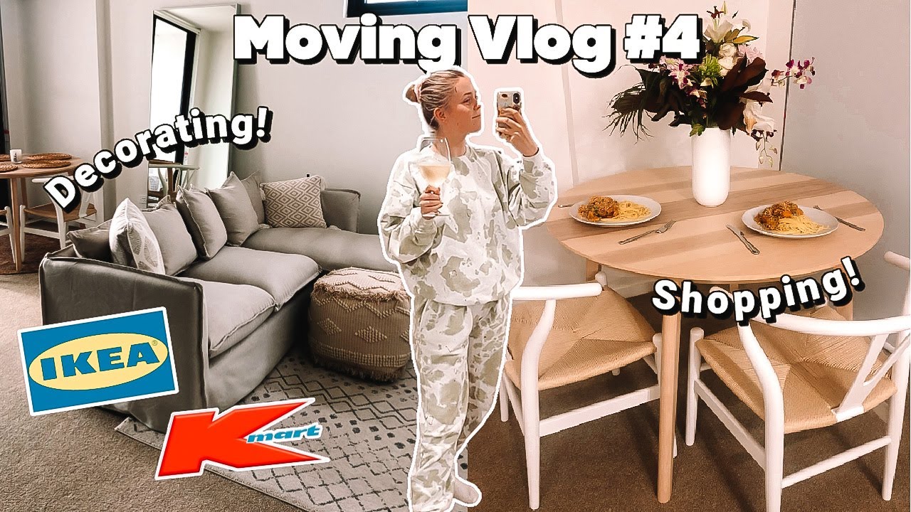 MOVING VLOG #4 | Decorating & Shopping For My Apartment!
