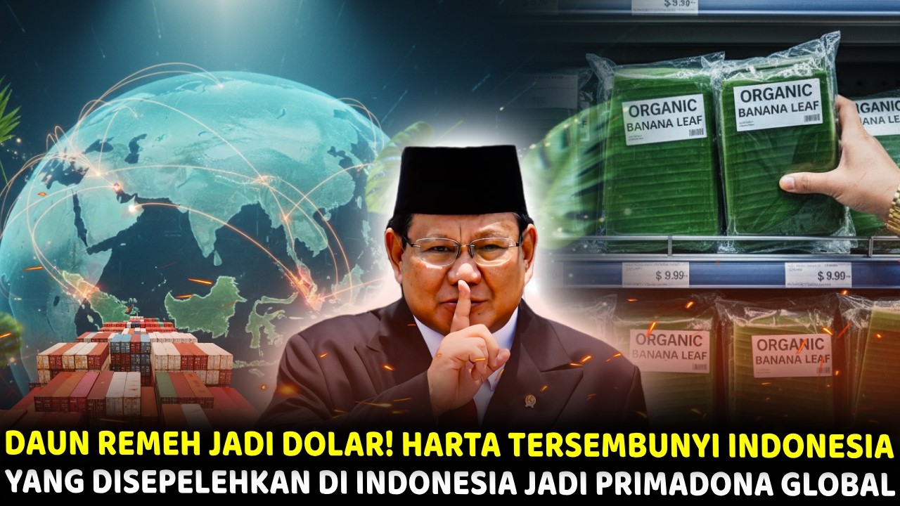 Daun Jadi Uang! Kini Peluang Ekonomi Hijau Indonesia Terbuka Lebar!