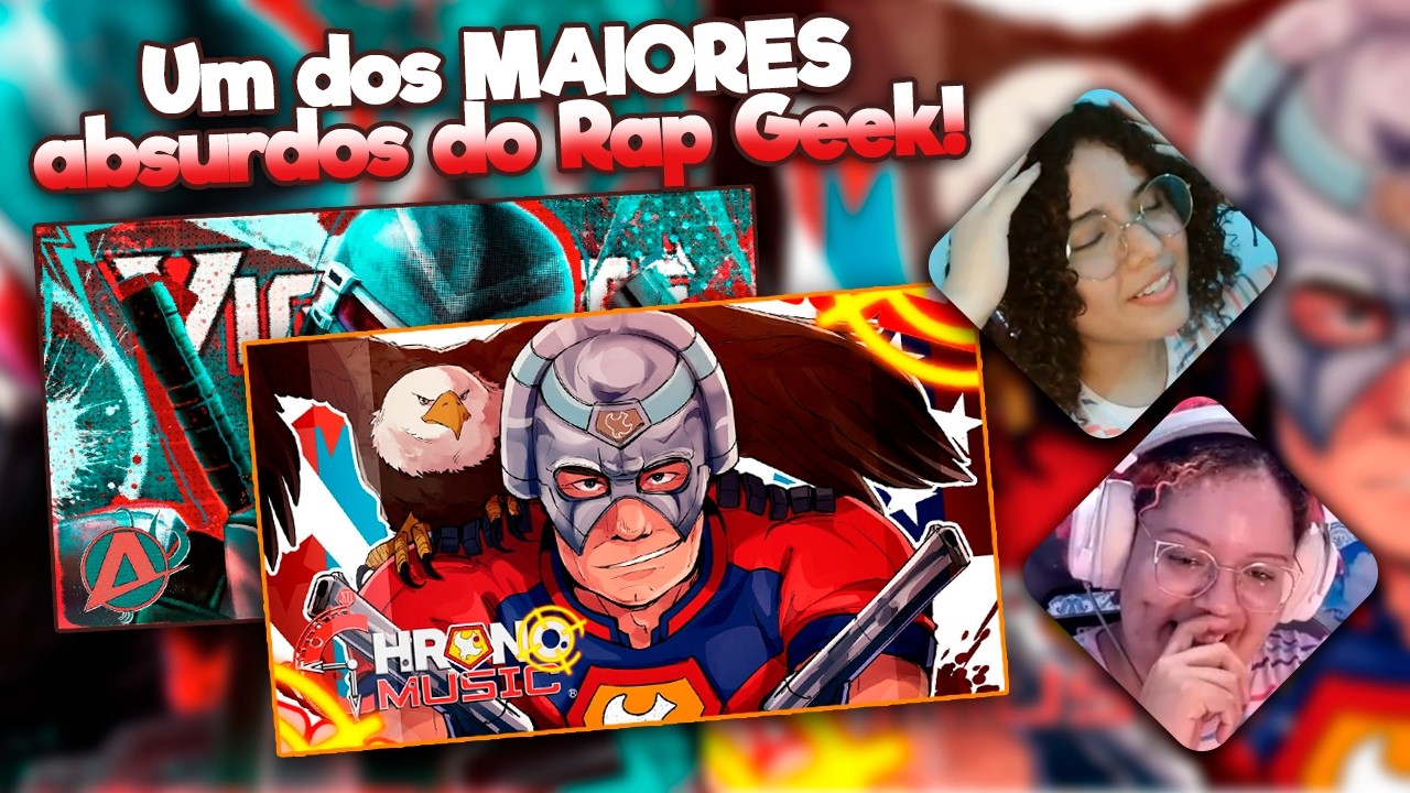 REACT | Vigilante (Pacificador) | M4TEI FOI POUCO | AniRap e Chrono - PAZ | Pacificador (Peacemaker)