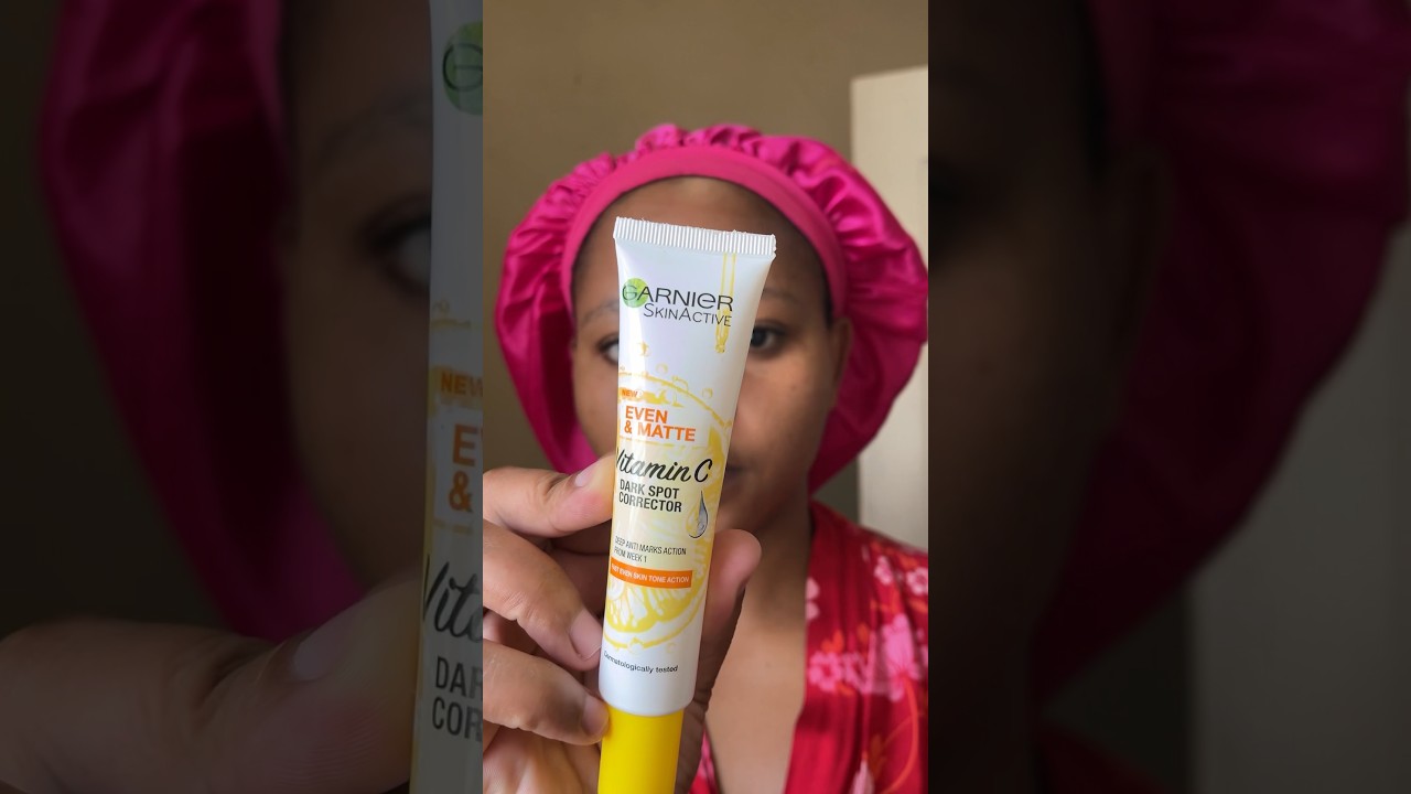 Skincare routine with Garnier 