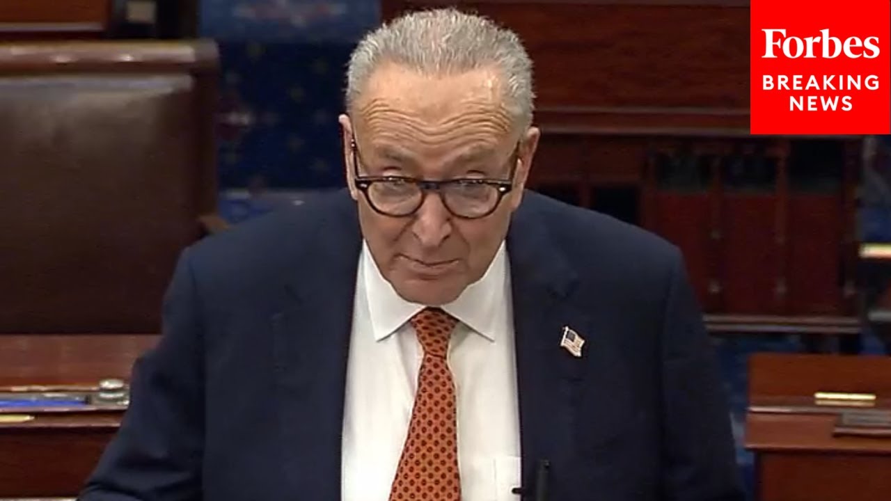JUST IN: Chuck Schumer Reacts To Bombshell Investigation Into Young Republican Leaders' Group Chat