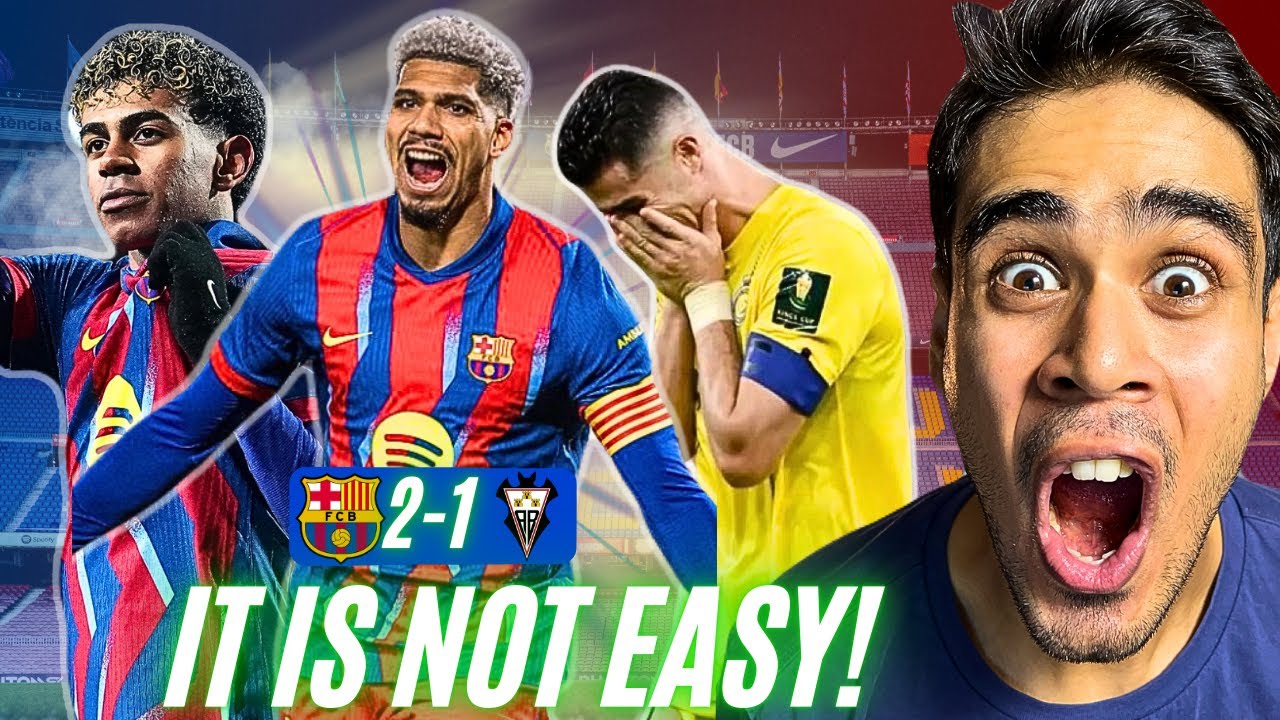 Araujo and Yamal heroes in Barca mental win! Ronaldo leaving Saudi? Barca 1:1 soon! Football news.