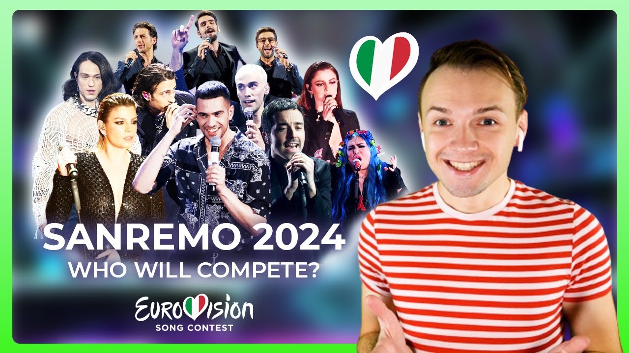 SANREMO 2024: Who will compete? Let's discover all the artists | ITALY for Eurovision 2024