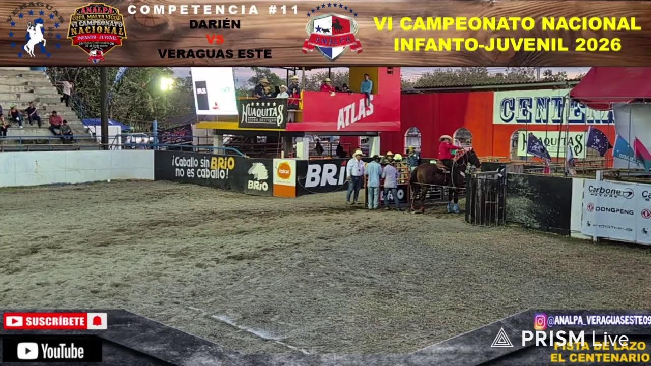 🪢Veraguas Este 🆚 Darién / VI Campeonato Nacional Infanto-Juvenil ANALPA 2026