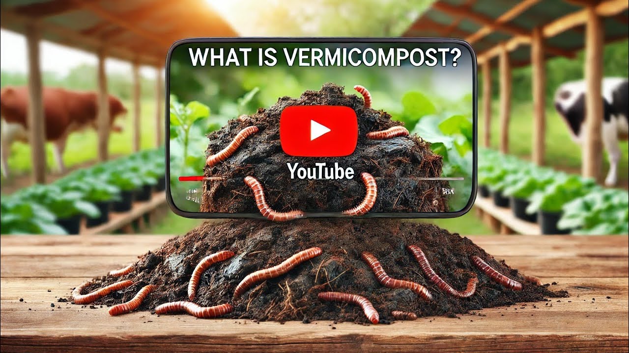 What is Vermicompost? | Best Organic Fertilizer for Plants! 🌱 | @HumanNeed