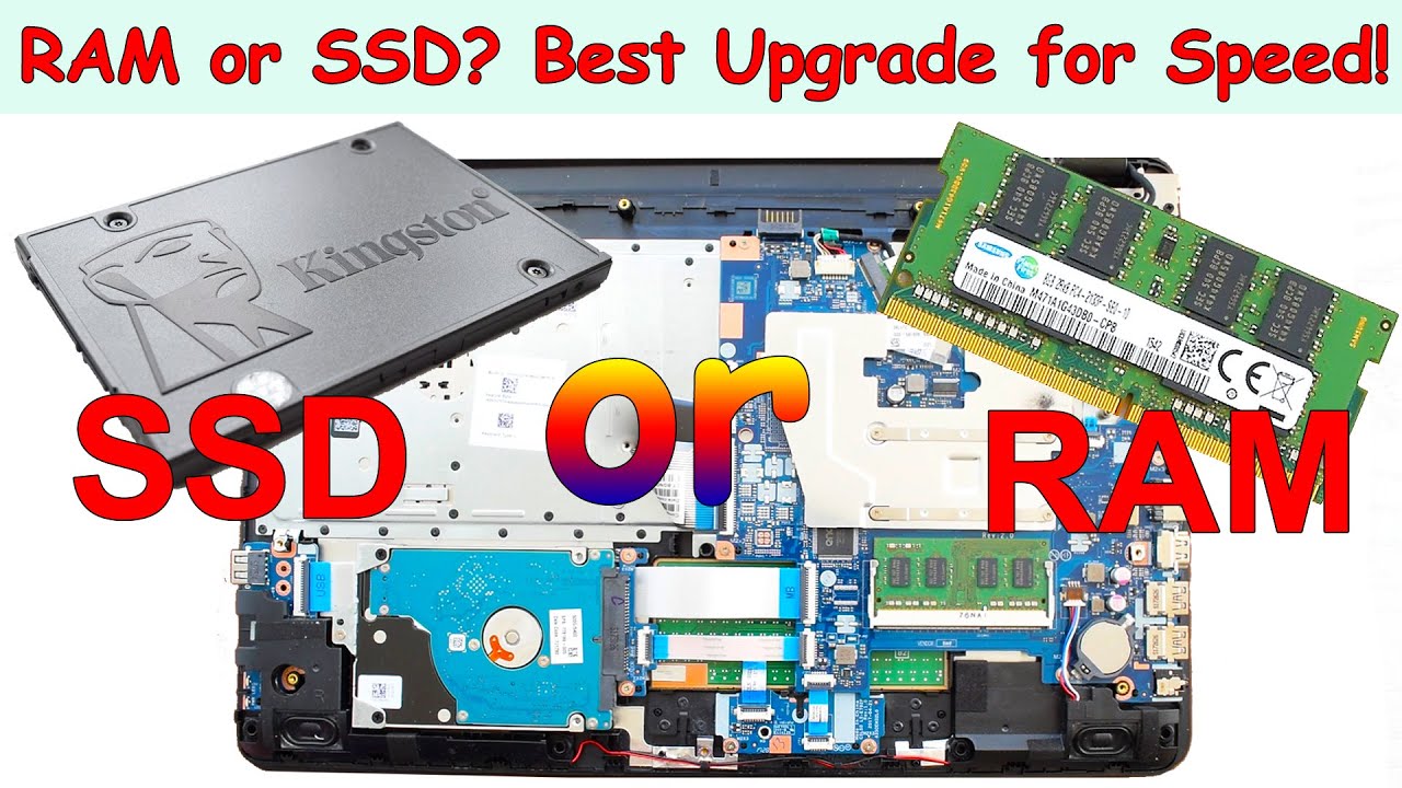 SSD or RAM &ndash; Which Upgrade Boosts Laptop Speed More? (Best Budget Choice!)