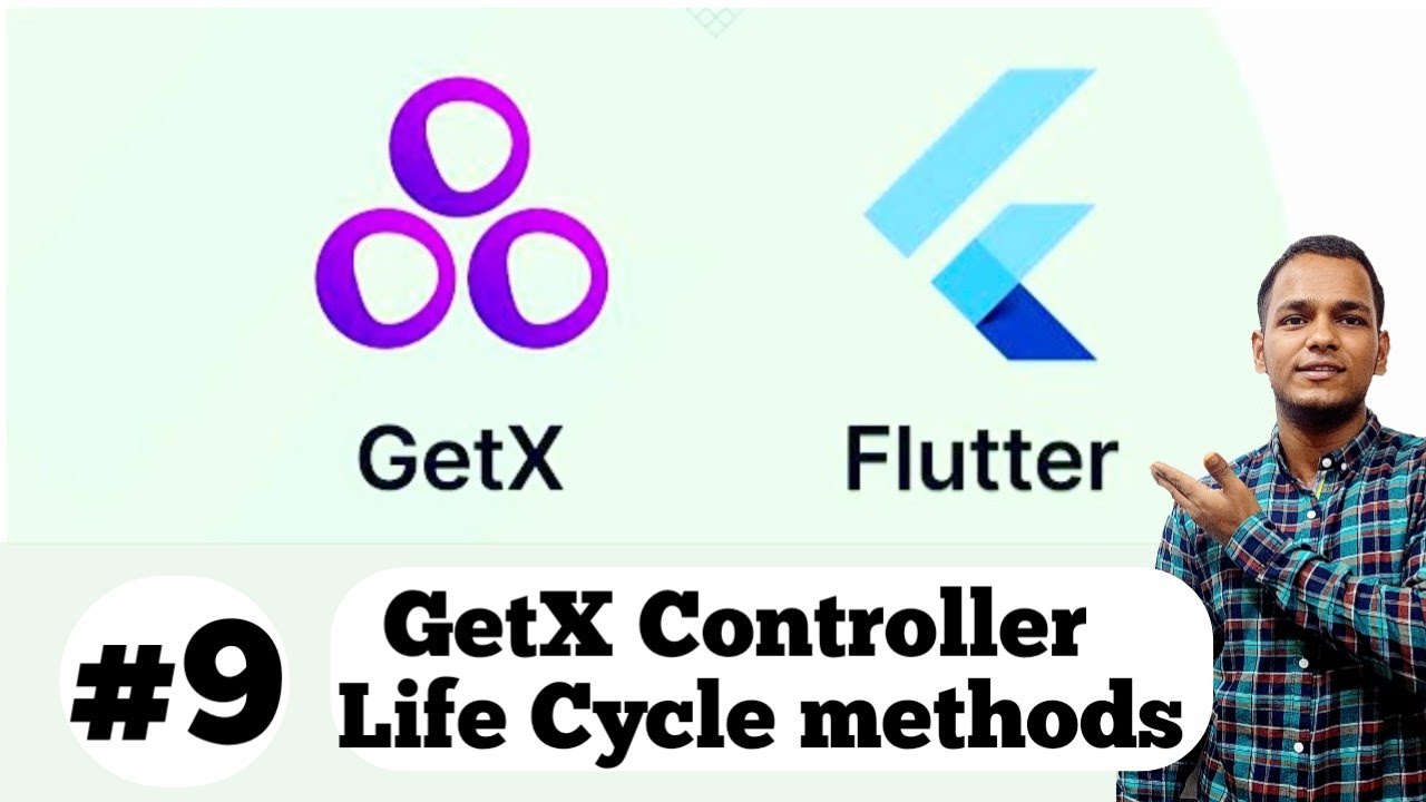 #9 GetX Controller Life Cycle Methods || Flutter GetX State Management || Hindi || By Vivek Lodh