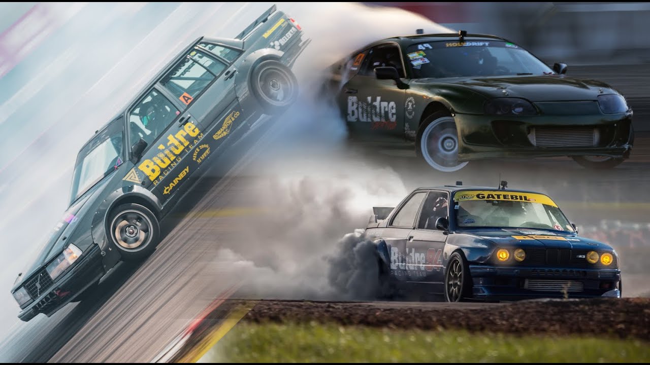 Powerslide at Mantorp Park - Inboard, raw sound, smoke and more!