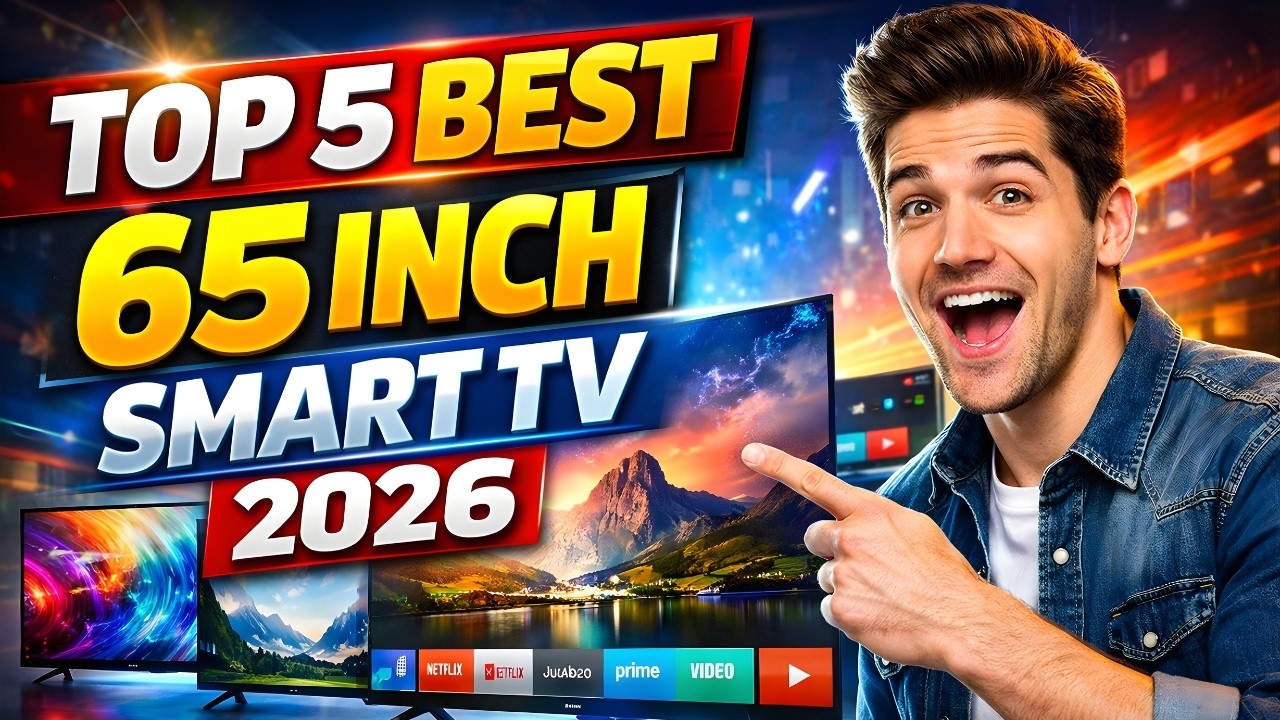Top 5 Best 65-Inch Smart TV 2026 | 4K QLED, Mini-LED & Dolby Vision TVs