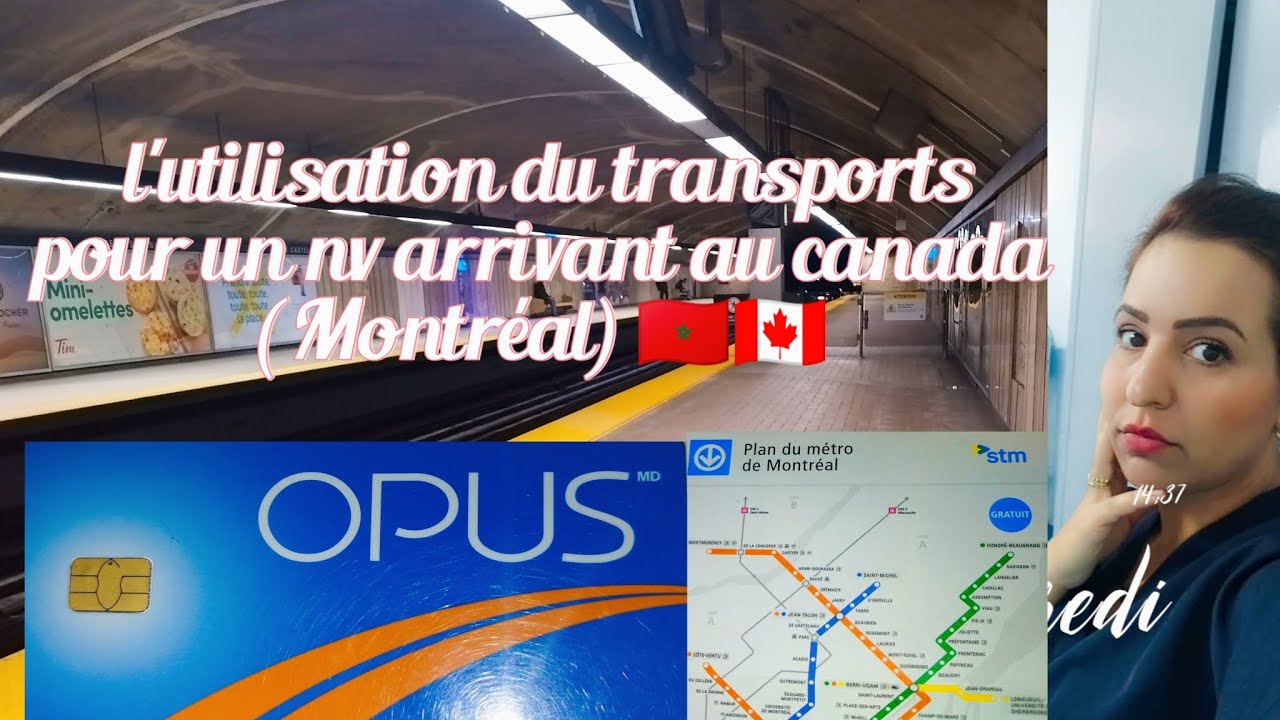 *المواصلات العامة في كندا بالنسبة للقادمين الجدد 🇲🇦🇨🇦*
