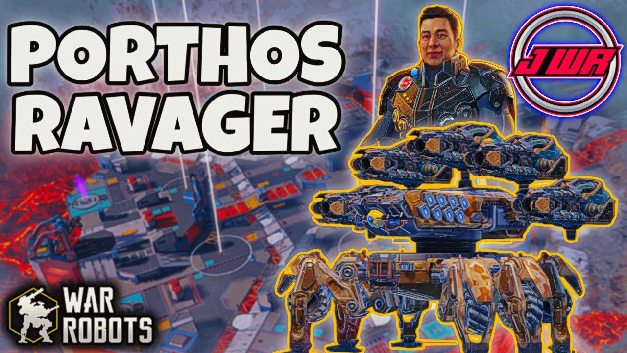New 2025 Porthos RAVAGER build is INSANE! War robots update 10.7 ravager gameplay #warrobots #wr