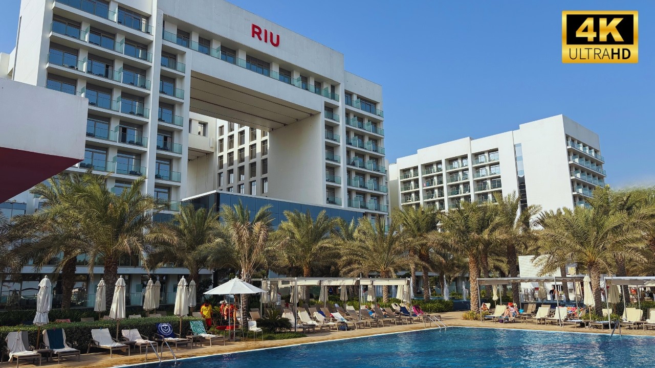RIU Dubai — круглосуточный отель «все включено» на пляже (тур 4K)