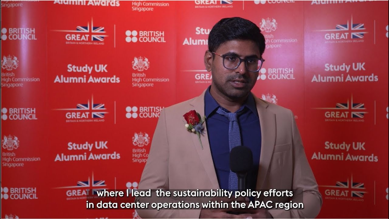 Kavickumar Muruganathan - Winner of the 2022-23 Study UK Alumni Awards