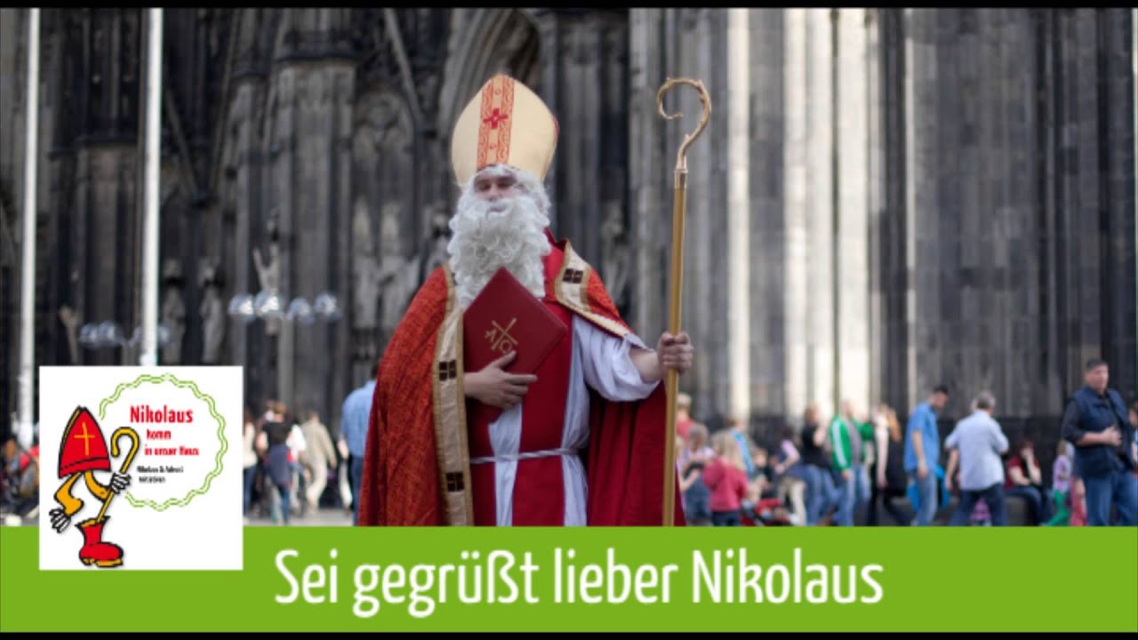 Lied - Sei gegrüßt lieber Nikolaus