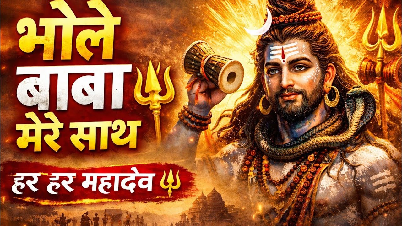 भोले बाबा मेरे साथ 🔱 | Har Har Mahadev | Shiv Bhajan Hit Song | Sawan Special