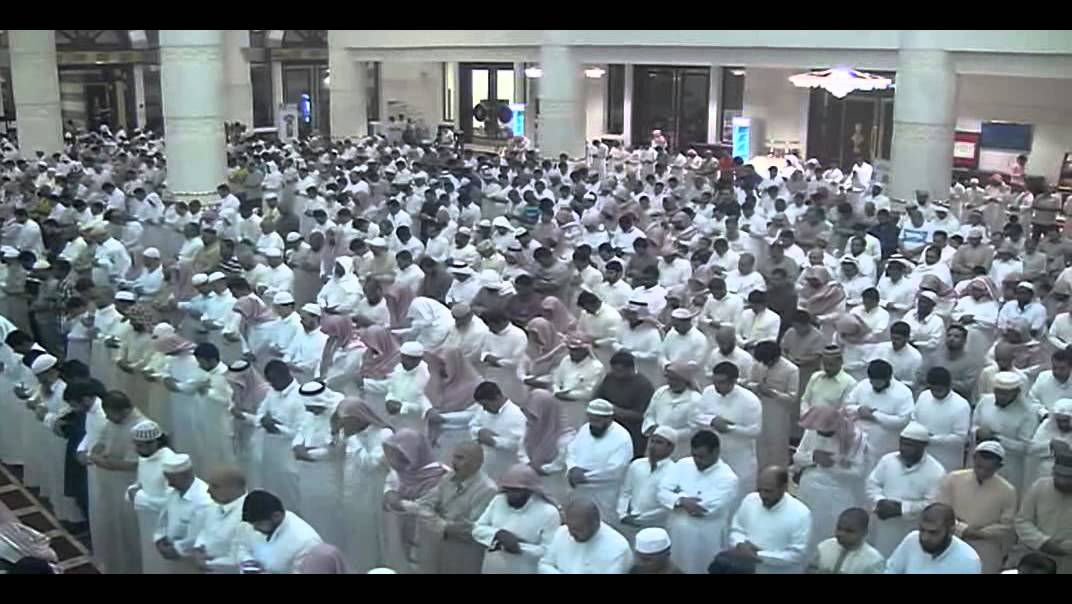 صلاة العشاء والتراويح بجامع عائشة الراجحي بمكة للشيخ محمد المحيسني الليلة الثامنة 1436هـ