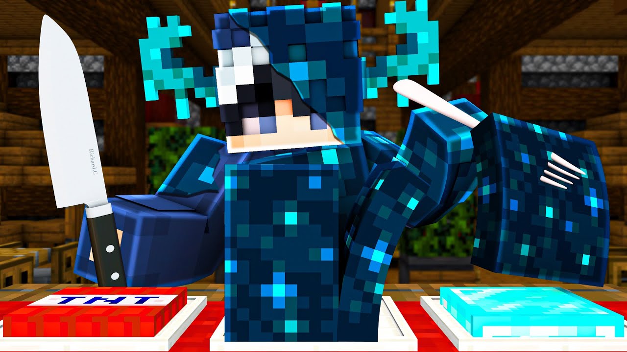 Minecraft, aber ich kann BLÖCKE ESSEN... (SUPER OP)