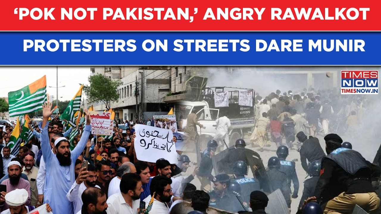 &lsquo;PoK Not A Part Of Pakistan&hellip;&rsquo; Chants Echo In Rawalakot As Thousands Raise Voice Against Islamabad