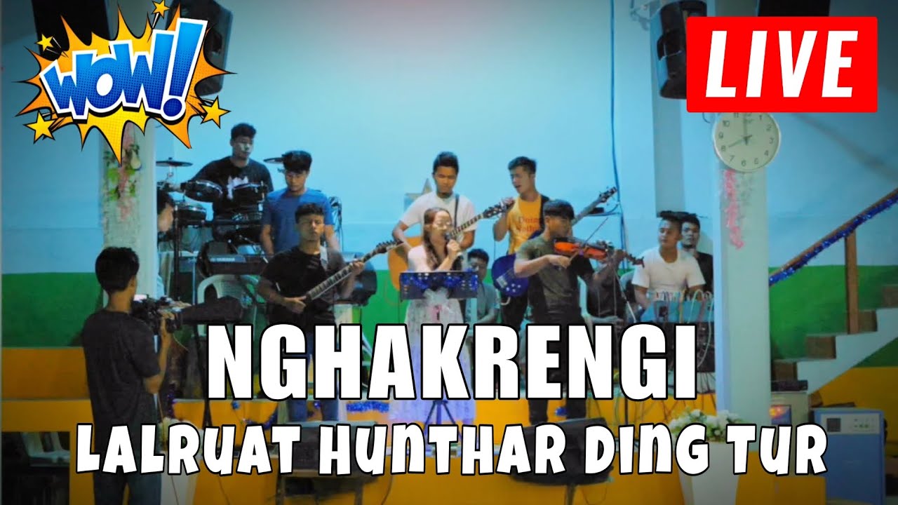 NGHAKRENGI - Lalruat hunthar ding tur (LIVE) a bawn hle mai 😱