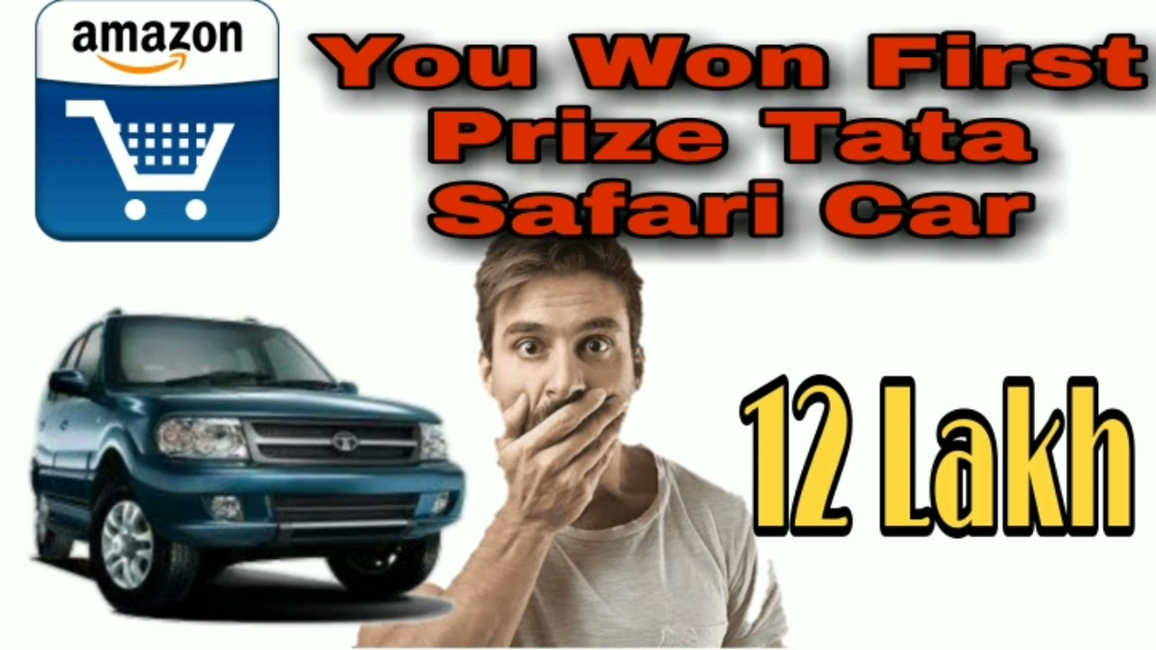 Amezon Jackpot Winner 2021 | Tata Safari or 12Lakh first prize |Fraud Calls