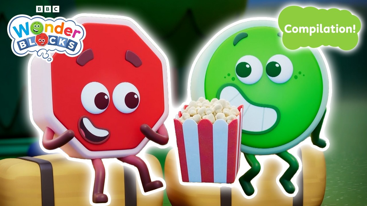 Settle Down Stories for Kids | Coding Cartoon Compilation for Kids | Wonderblocks