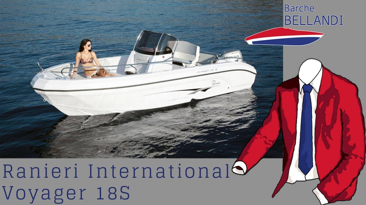Ranieri International Voyager 18S [Test in Acqua]