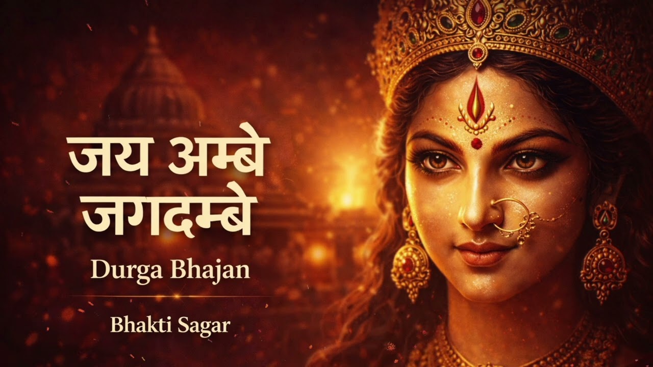 Jai Ambe Jagdambe | Powerful Durga Bhajan | Sherawali Mata Song | Navratri Bhakti Song |Bhakti Sagar