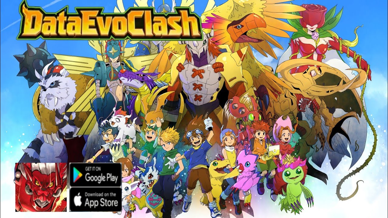 DataEvo Clash Gameplay - Digimon RPG Game Android