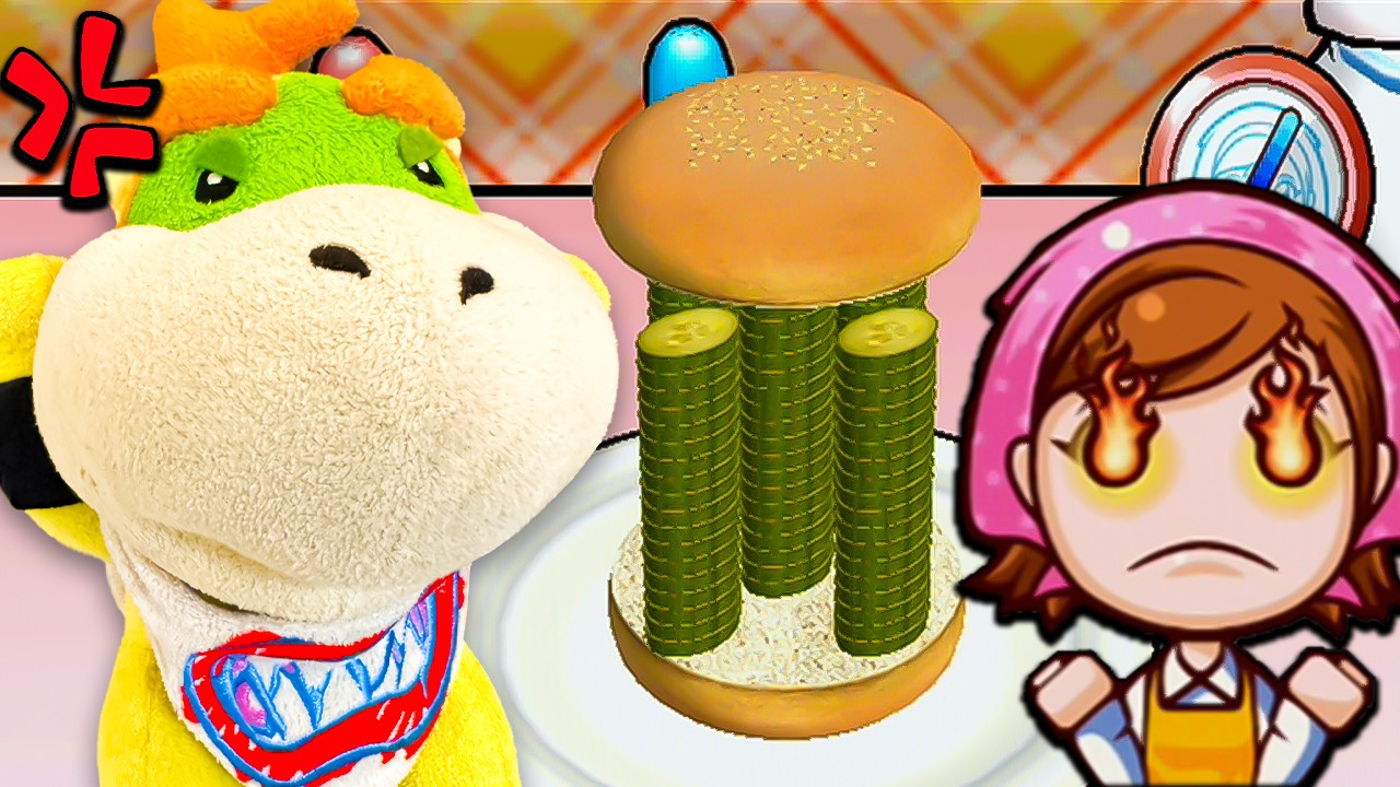 Баузер-младший играет: Мама-кулинар! (Cooking Mama)