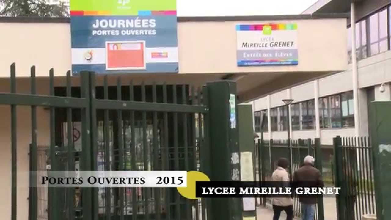 PORTES OUVERTES LYCEE MIREILLE GRENET MARS 2015