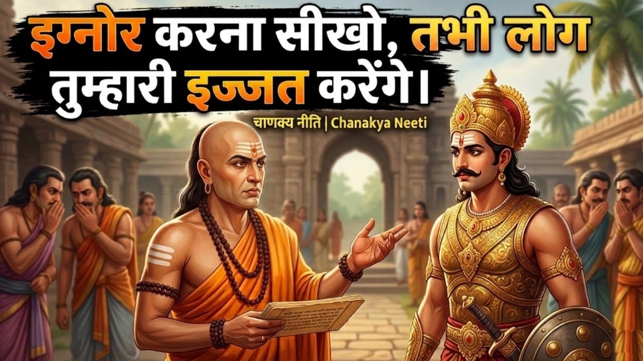 आखिर क्यों इग्नोर करने से इज्जत मिलती है? इग्नोर करने की शक्ति जानो | Chanakya Powerful Thoughts 