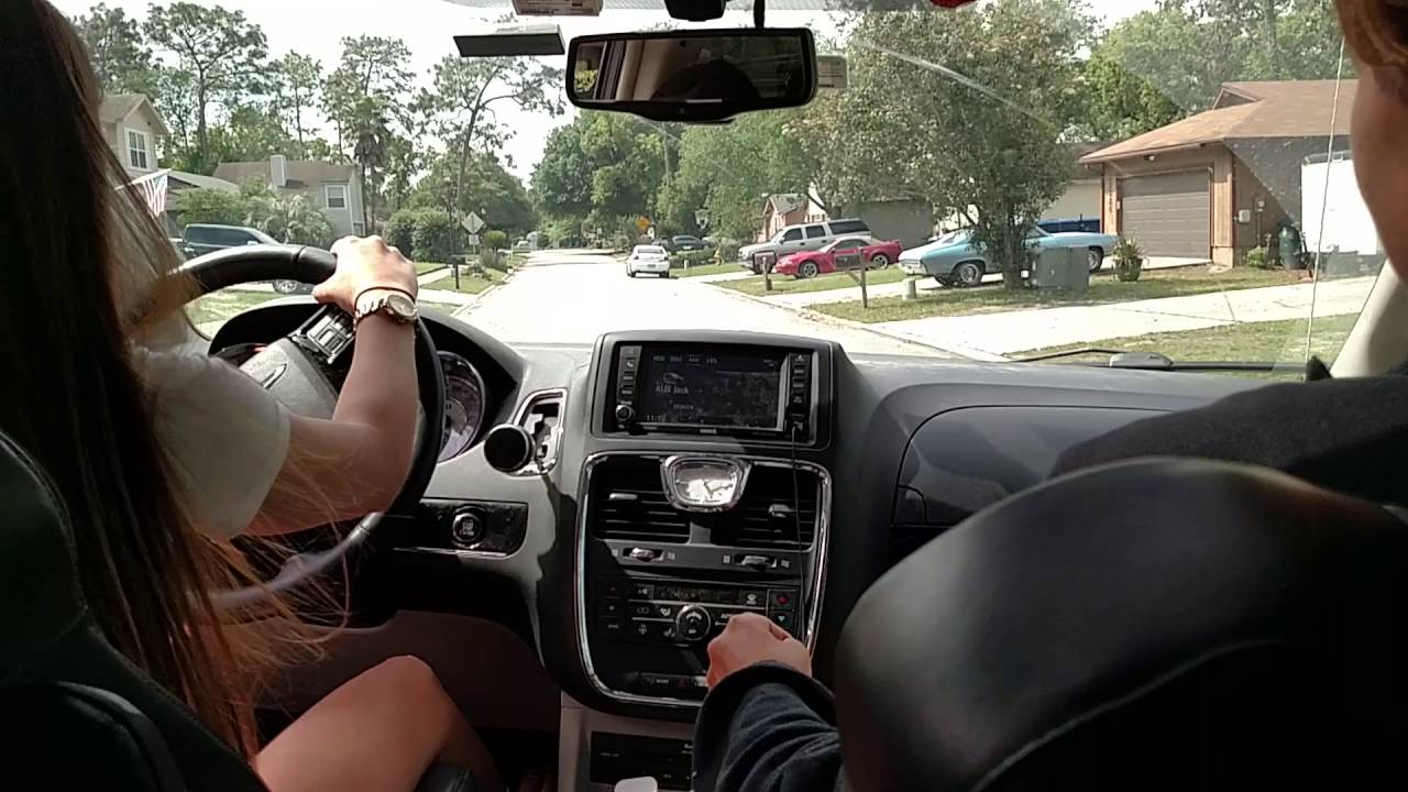 Ashlee's first time driving