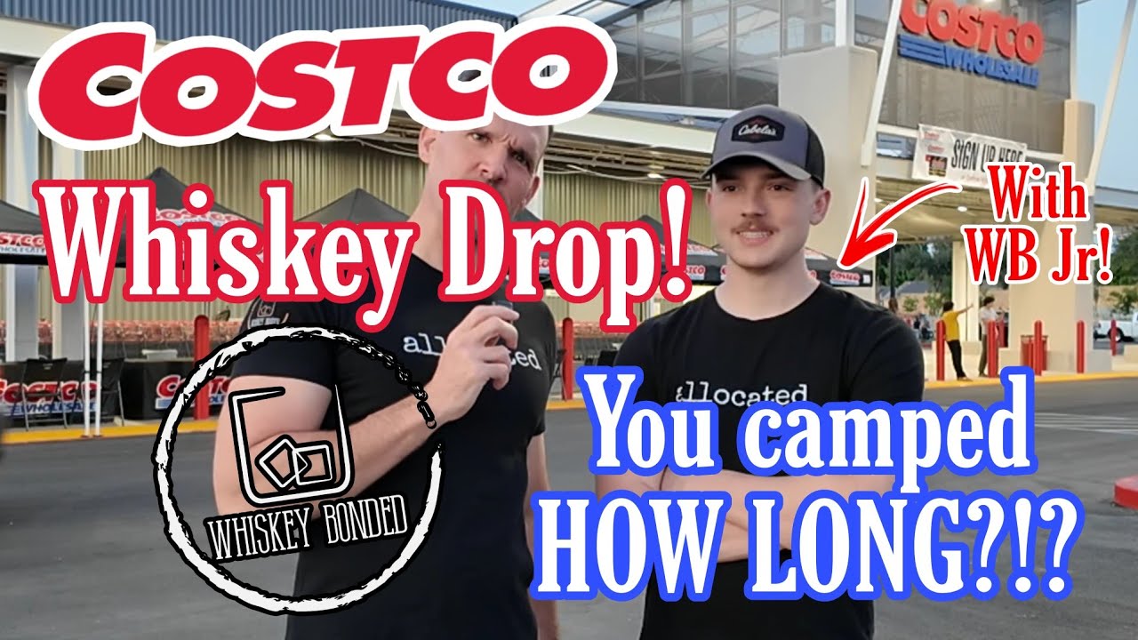 New Costco Opening Whiskey Drop - Let's See Who's Camping Out #whiskey #bourbon #costco