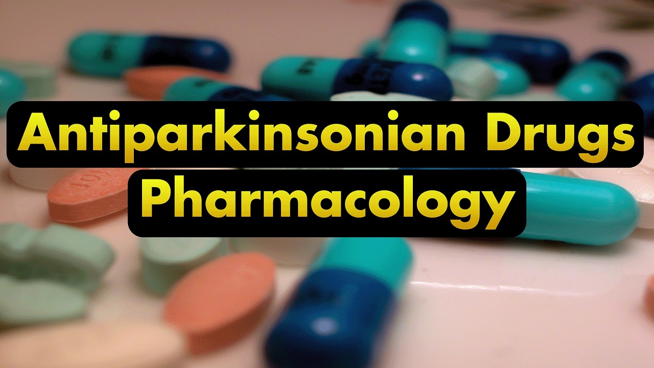 Antiparkinson Drugs Pharmacology: Levodopa and Carbidopa, Entacapone, Selegiline, Pramipexole & MORE