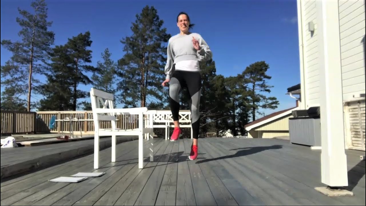 Tirsdagens fysiske utfordring med Anne Lena