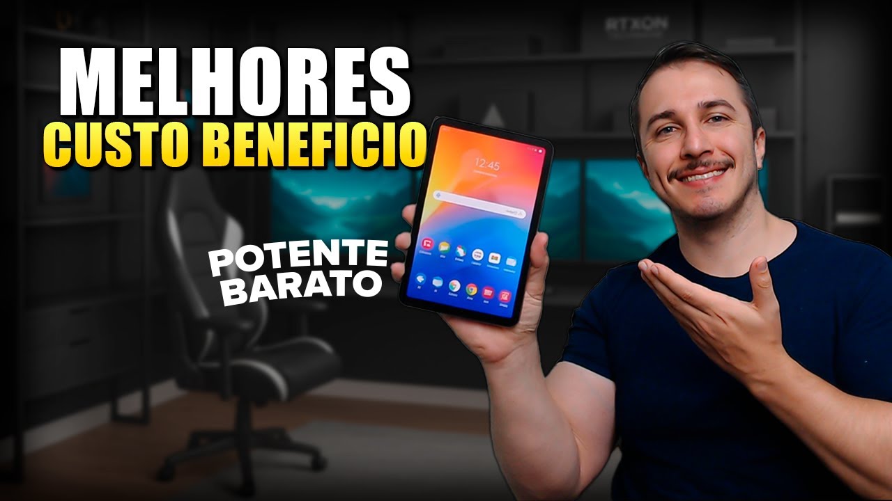 TABLET CUSTO BENEFICIO 2026 | TOP 7 MELHOR TABLET PARA ESTUDAR E TRABALHAR
