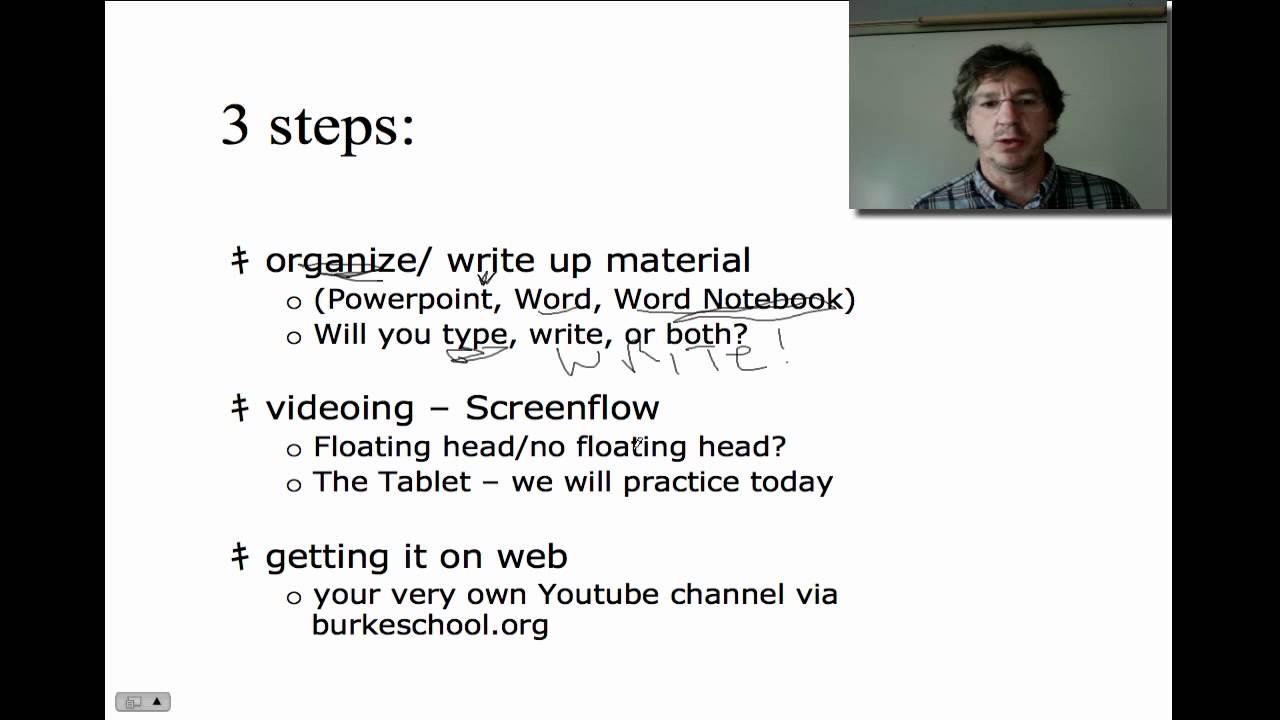 videocasting video
