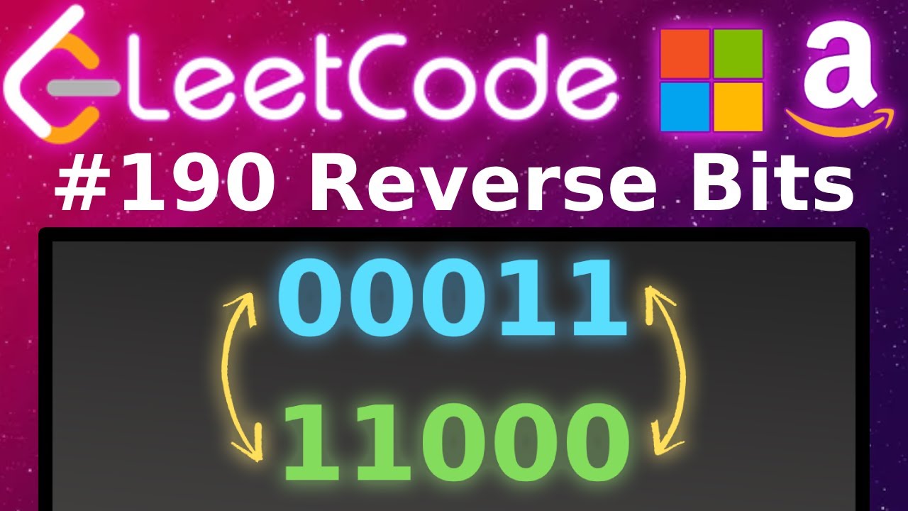 [Анимированное видео] LeetCode 190: Обратные биты | Слепой 75