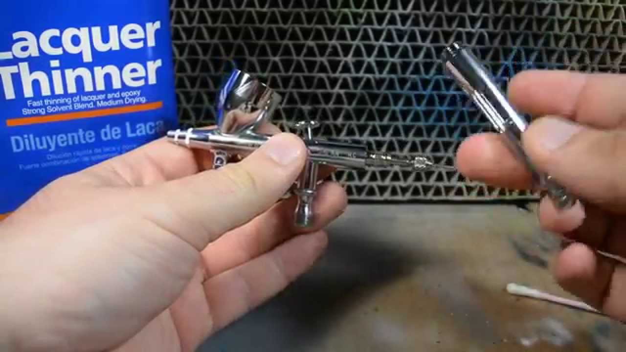Airbrush Tutorial: Part 6 - Disassembly and Cleaning