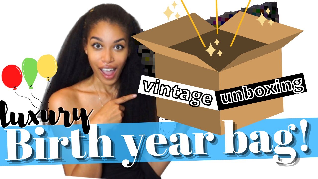 BIRTH YEAR BAG UNBOXING | eBay Luxury Vintage 90s Fendi Bag | KWSHOPS