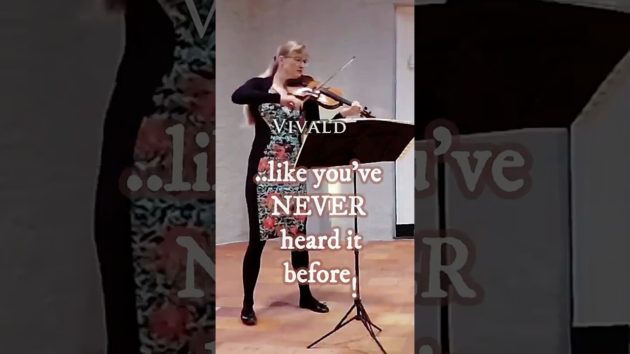 Vivaldi was NEVER played like this!! #baroque #classical #violin #vivaldi #music #vivaldifourseasons
