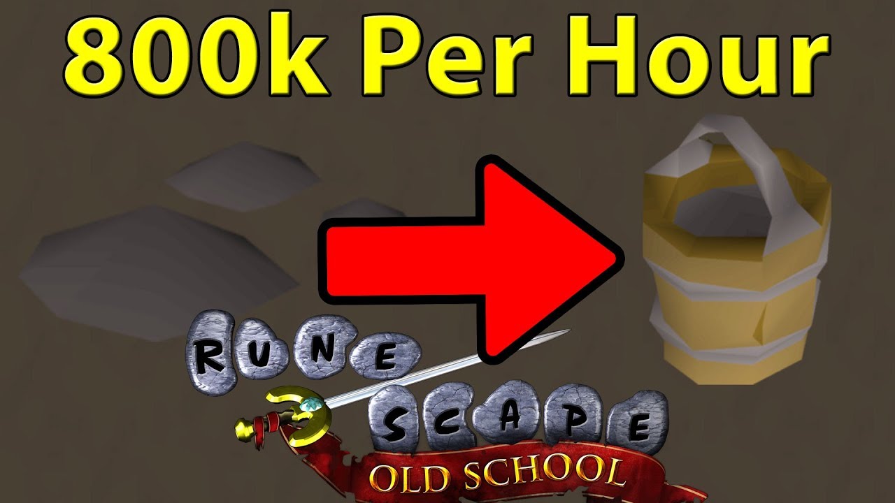 Oldschool Runescape 2007: Fossil Island Volcanic Ash Mining | 800k Gold Per Hour Money Making Method