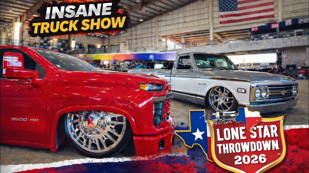 LST 2026 LONE STAR THROWDOWN 2k26 — крупнейшее шоу грузовиков в Техасе!!! В 4K!!!!