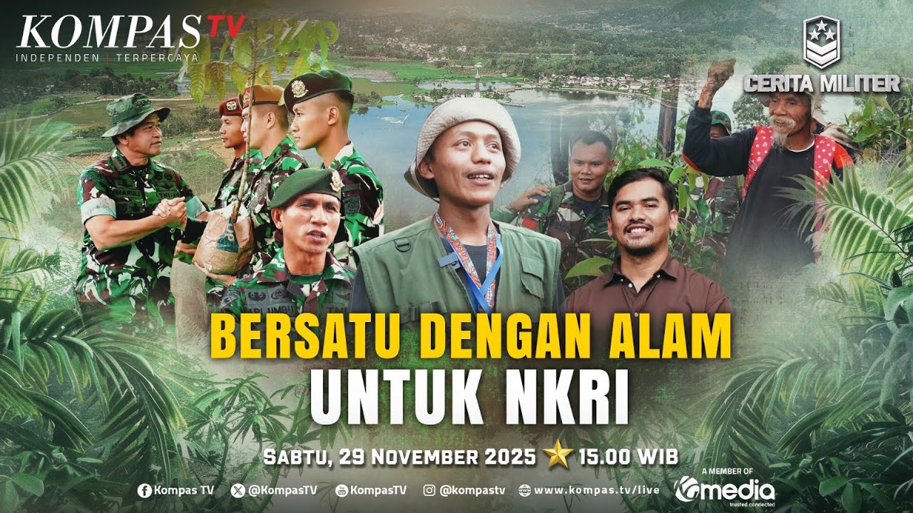 LIVE - Bersatu dengan Alam untuk NKRI | CERITA MILITER